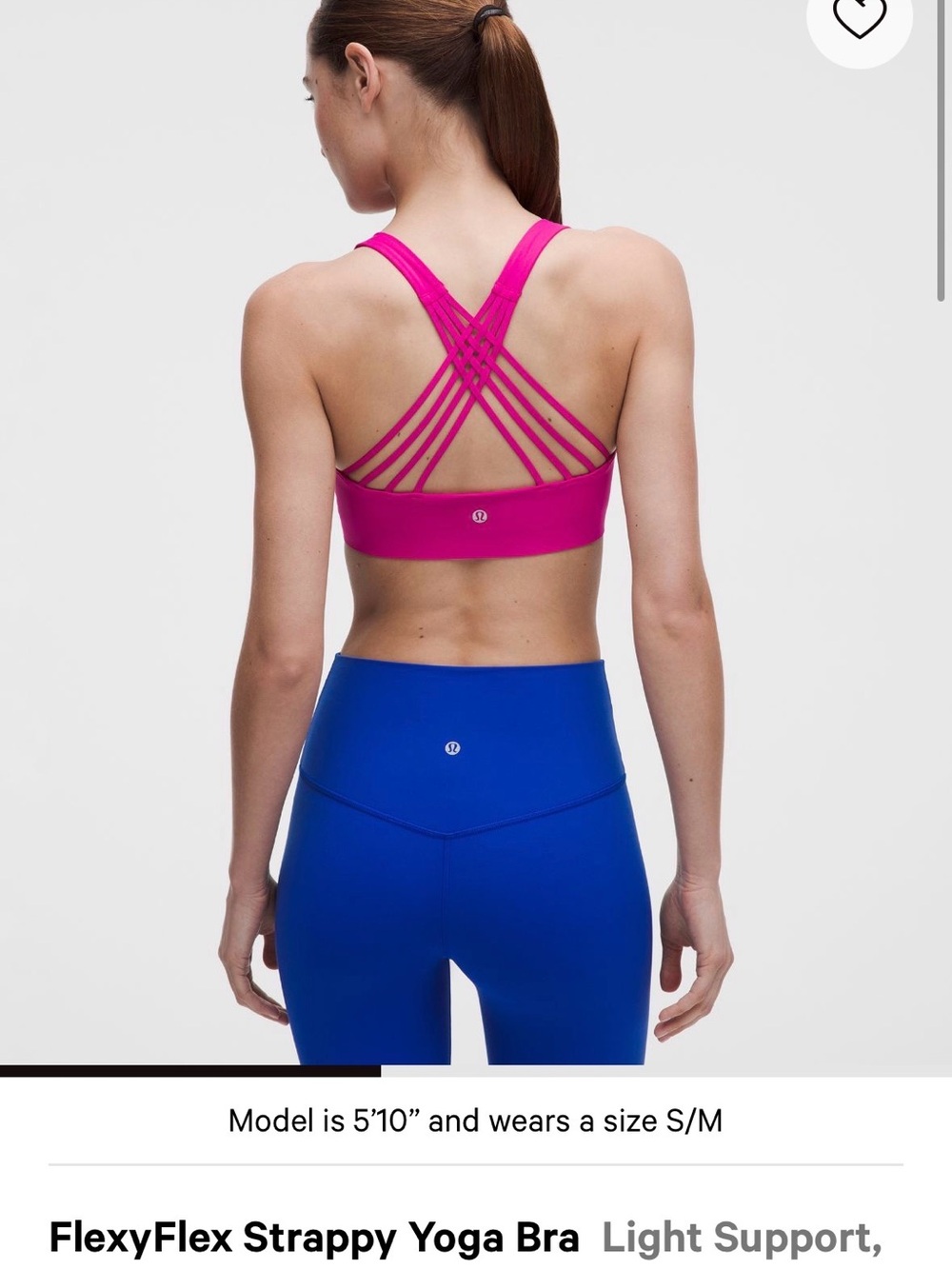 Lululemon Bra/Align Shorts Set - Picture 3 of 9